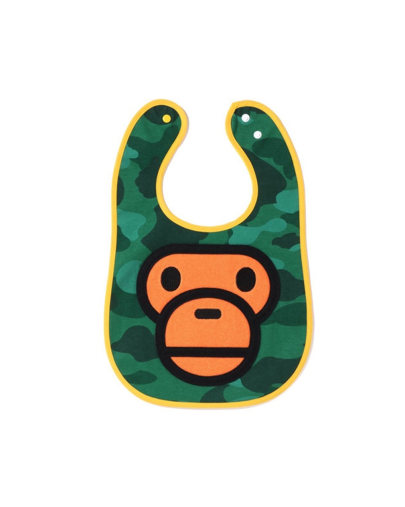 Hauts Bape Baby Milo Bib Vert Foncé Enfant | UMU-32207882